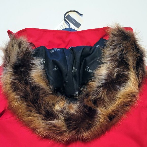 Barbour/ Orvis - Waterproof Hooded Parka | Red | NWT | 4 | Insulated - Picture 7 of 16